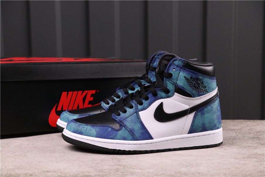 New Air Jordan 1 Tie-Dye Blue